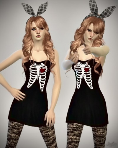 Bow Heart Breaker at Jenni Sims » Sims 4 Updates