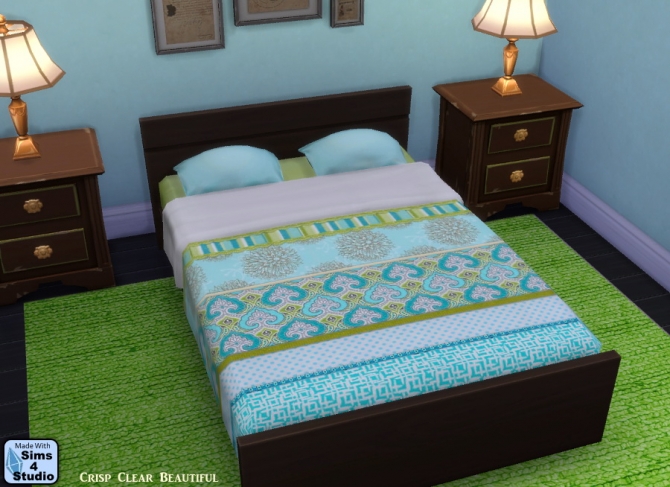 Sims 4 Sophia Bedding 12 ModPod recolors at Sims 4 Studio