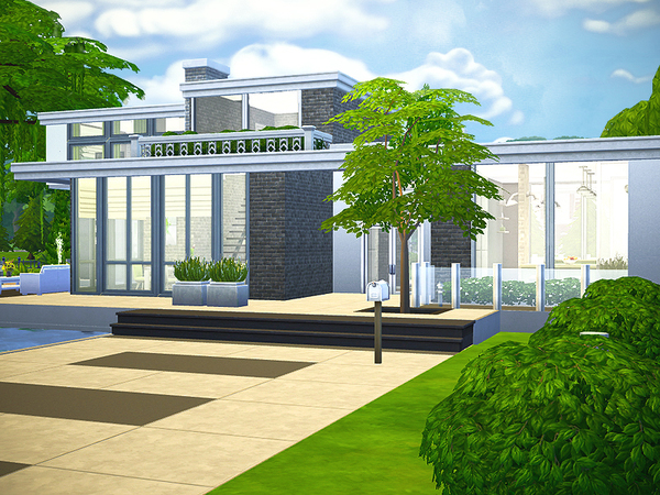 Sims 4 Klement house by Rirann at TSR