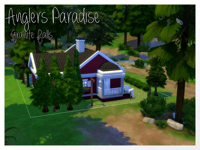Sims 4 Anglers Paradise by Oldbox at All 4 Sims
