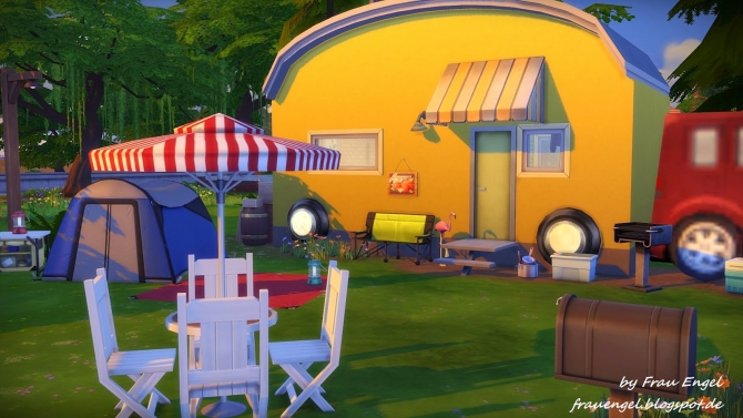 Sims 4 The Caravan by Julia Engel at Frau Engel