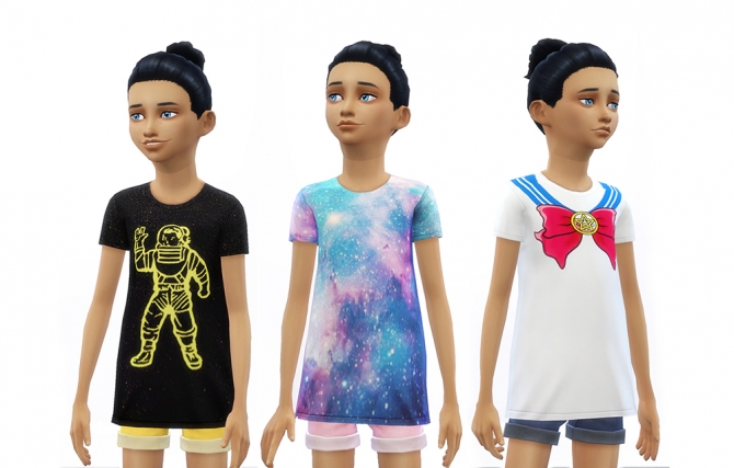 Sims 4 T shirts for kids at Dani Paradise