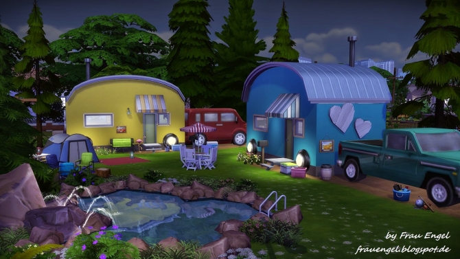 Sims 4 The Caravan by Julia Engel at Frau Engel