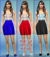 Lace Dress Pack by Electro_Gi at The Sims Lover