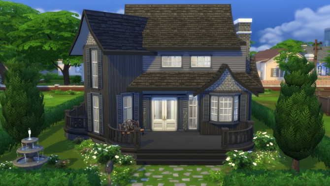 Sims 4 Gothic Manor 2.0 at Totally Sims