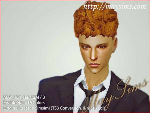 Sims 4 Hair 12M Conversion (Simsimi) at May Sims