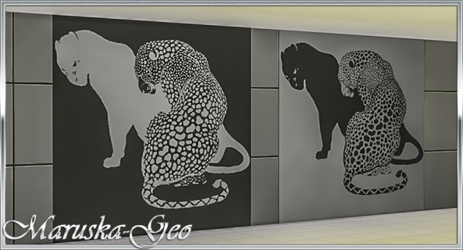 Sims 4 Panthers light and shadow at Maruska Geo