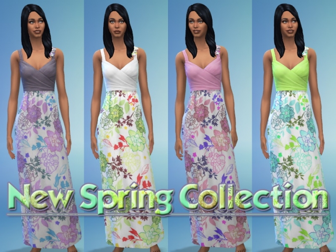 Sims 4 New Spring Collection by Poupouss at Sims Artists