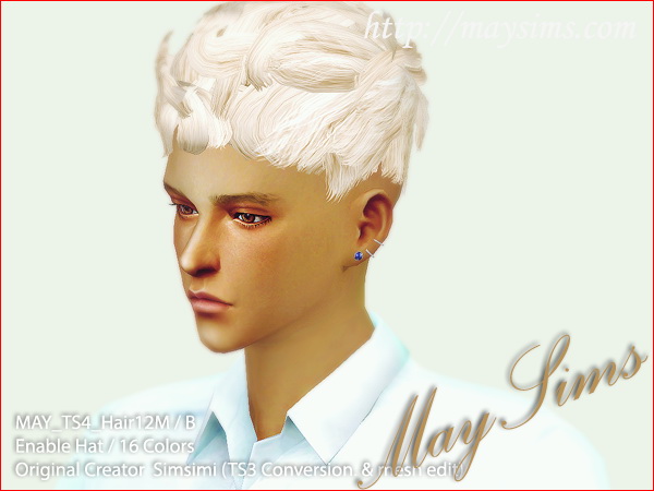 Sims 4 Hair 12M Conversion (Simsimi) at May Sims