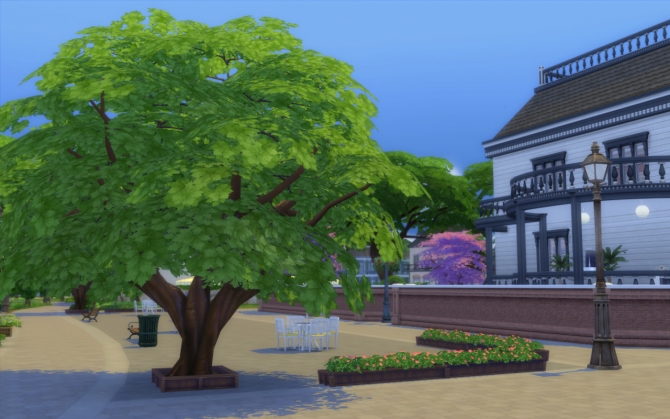 Sims 4 Pink Trees Begone! Cherry Trees Texture Override at Fake Houses Real Awesome