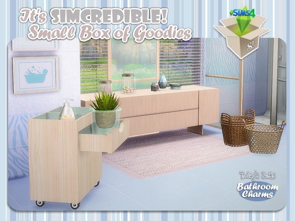 Sims 4 Bathroom Charms by SIMcredible! at TSR