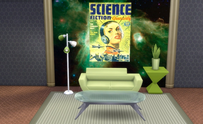 Sims 4 SciFi Comic 32 Posters at Leander Belgraves
