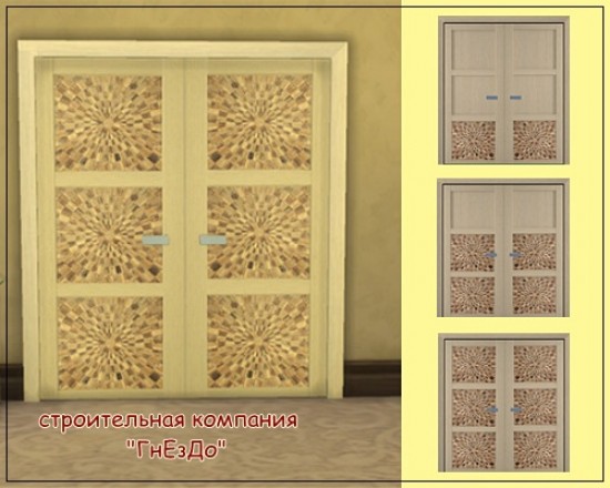 Sims 4 Morus1 Interior doors at Sims by Mulena