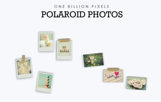 Sims 4 Polaroid Cameras & Photos at One Billion Pixels