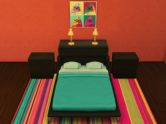 Sims 4 Colourful Rugs 4 Sets at Leander Belgraves