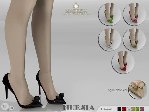 Sims 4 Madlen Nursia Shoes by MJ95 at TSR