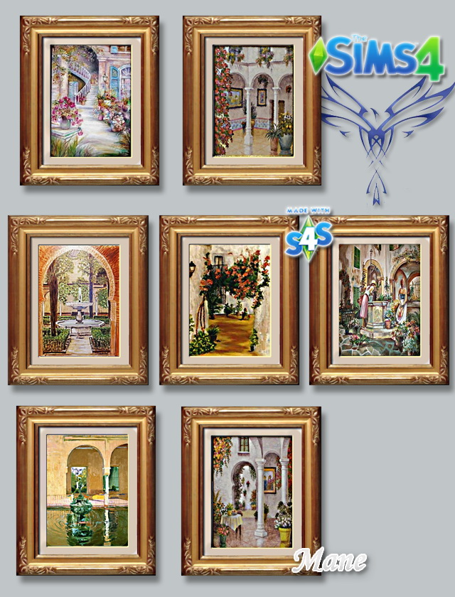 Sims 4 Prints and Paintings at El Taller de Mane