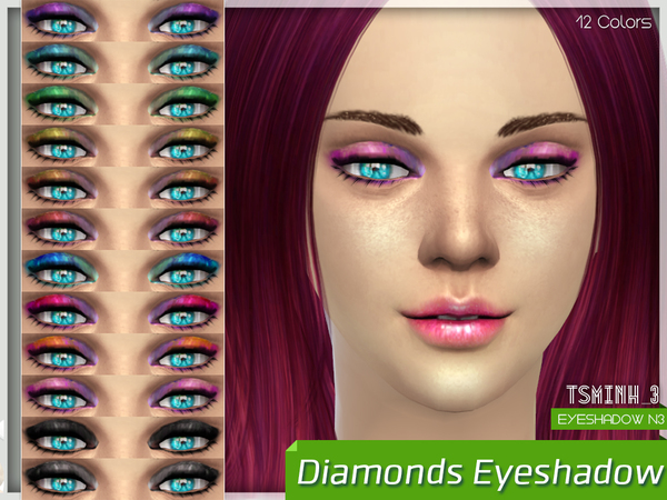Sims 4 Diamonds Eyeshadow by tsminh 3 at TSR