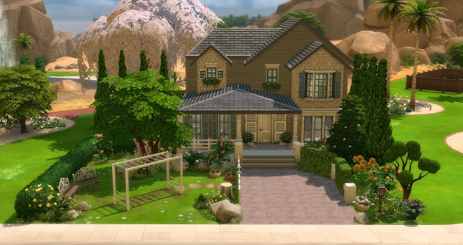 Sims 4 Gladys house at Studio Sims Creation