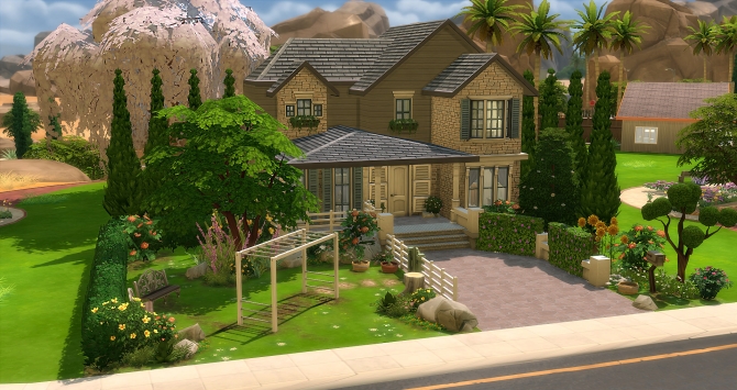 Sims 4 Gladys house at Studio Sims Creation
