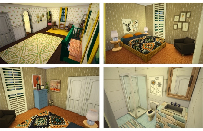 Sims 4 Carolina Cabin by SaudadeSims at Saudade Sims