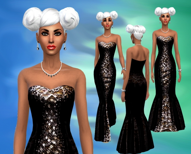 Sims 4 5 Party dresses at Dreaming 4 Sims