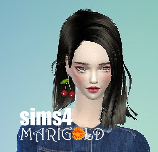 Sims 4 Cherry earrings at Marigold