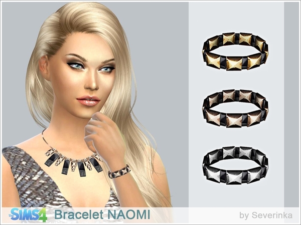 Sims 4 Bracelet NAOMI by Severinka at TSR
