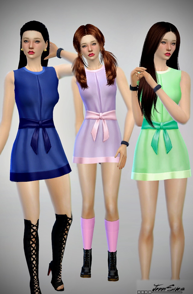 Sims 4 Dresses set at Jenni Sims