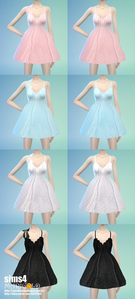 Sims 4 Mini dress at Marigold