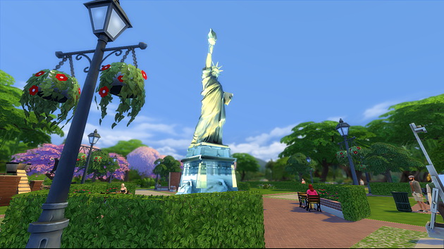 Sims 4 Statue of Liberty at Splay