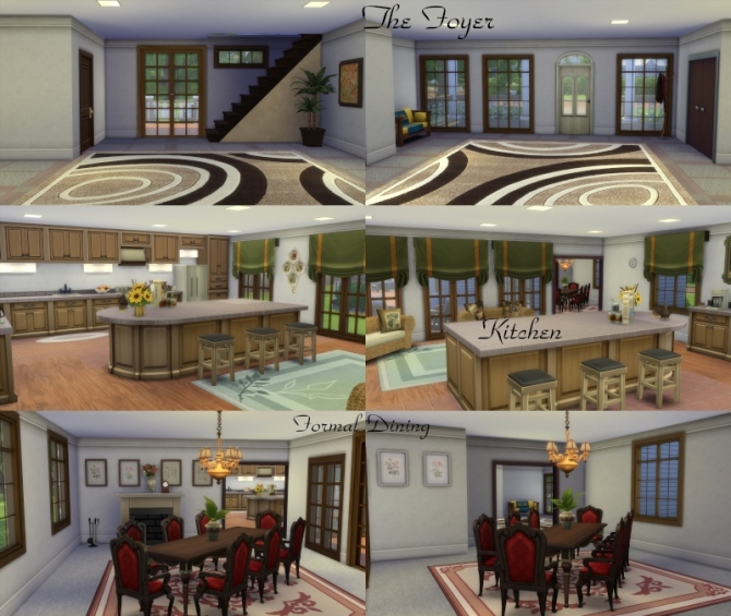 Sims 4 Grandeur Estate by mamaj at Simtech Sims4