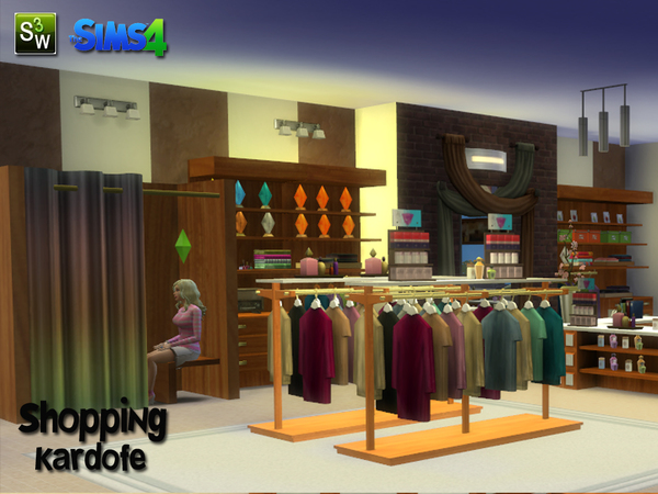 Sims 4 Shopping objects by kardofe at TSR