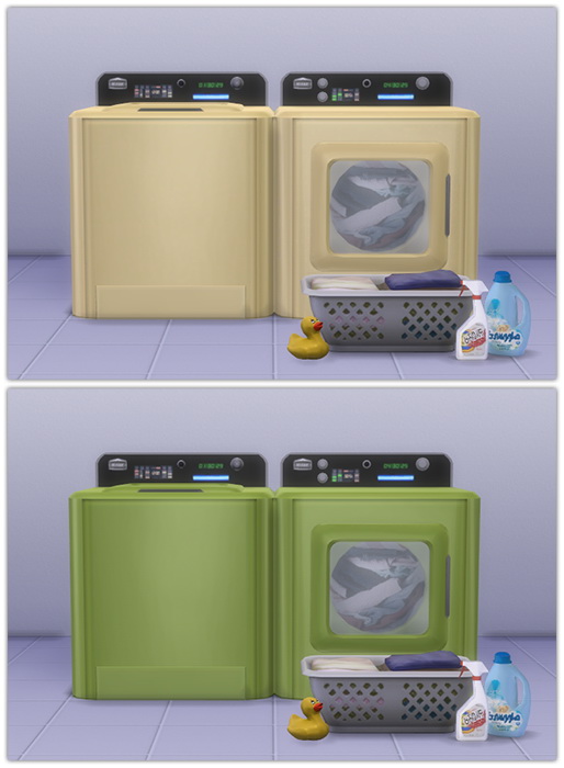Sims 4 Washer & Dryer recolors at 13pumpkin31