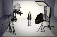 Sims 4 Photo studio set (objects) by Mia at KEWAI-DOU
