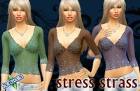 Stress Strass blouse at Saratella’s Place