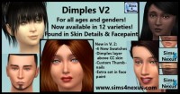 Dimples V2 at Sims 4 Nexus
