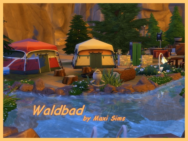 Sims 4 Forest strand by Maxi Sims at Akisima