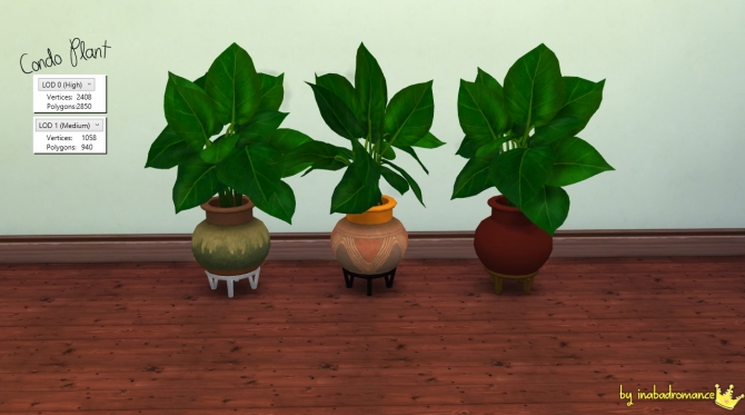 Sims 4 Plants recolors at In a bad Romance