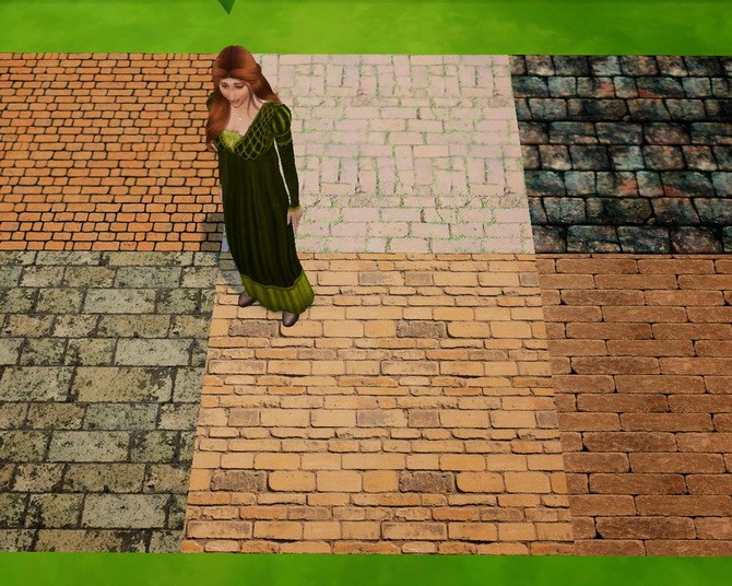 Sims 4 Stone Fortress walls and floors at Mara45123