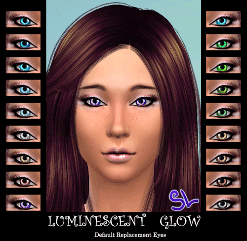 Sims 4 Luminescent Glow Eyes at Skilver’s TS4 CC