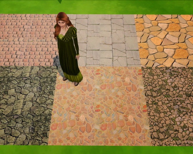 Sims 4 Stone Fortress walls and floors at Mara45123