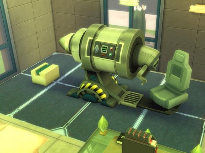 Sims 4 5 SciFi Floor Panels and Rug at Leander Belgraves