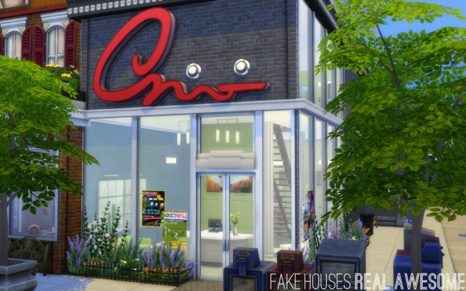 Sims 4 Gymrat’s & The Copper Cow at Fake Houses Real Awesome