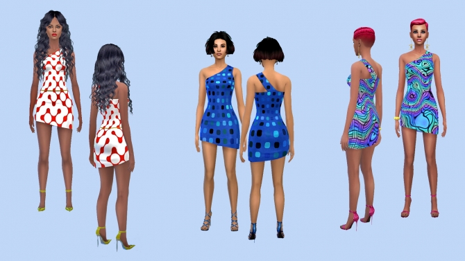 Sims 4 Dresses and sweatshirt at Dreaming 4 Sims