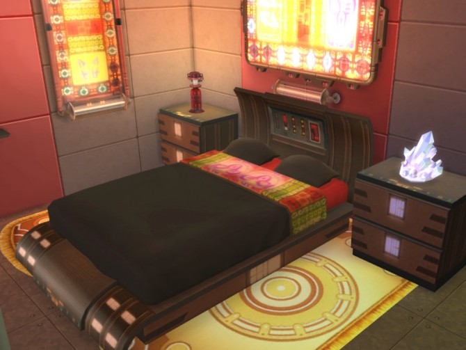 Sims 4 5 SciFi Floor Panels and Rug at Leander Belgraves