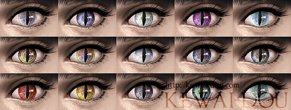 Sims 4 Cat’s eyes by Mia at KEWAI DOU