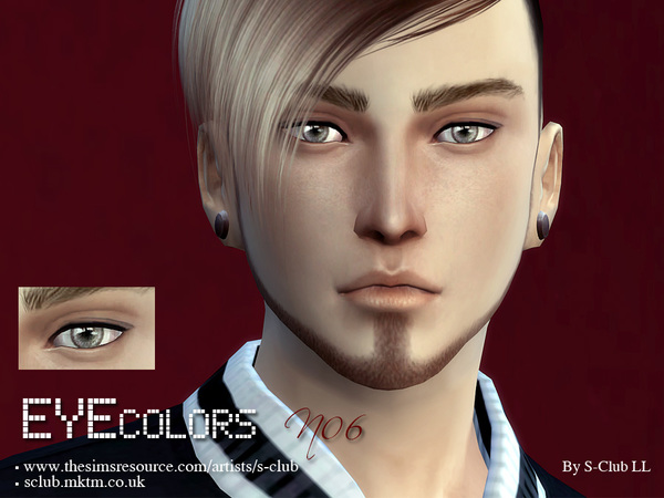 Sims 4 Eyecolors 06 by S Club LL at TSR