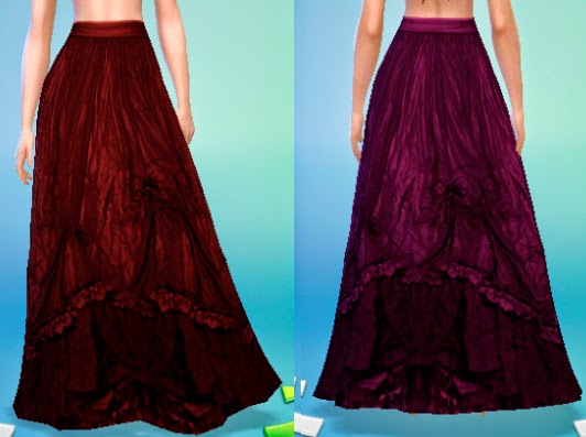 Sims 4 Medieval Corset + Skirt at My Stuff
