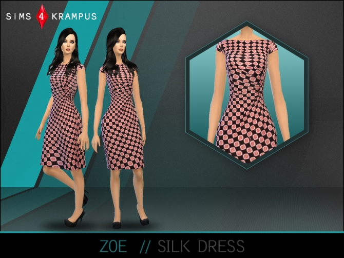 Sims 4 Chic dress collection at Sims 4 Krampus
